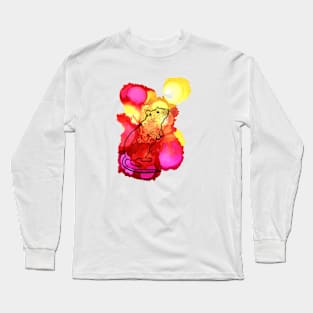 Ink Designed Rat Long Sleeve T-Shirt